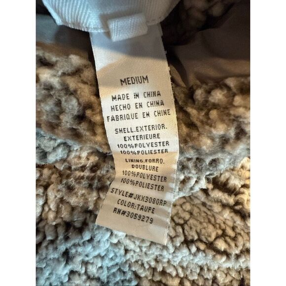 Thread & Supply grey teddy reversible vest - size m - Picture 9 of 11